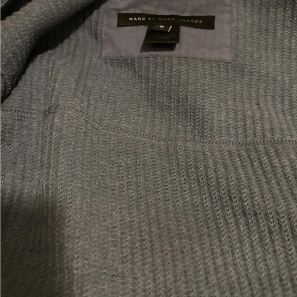 Vintage Marc by Marc Jacobs Blue Zip Up Hoodie Size M - Picture 3 of 4